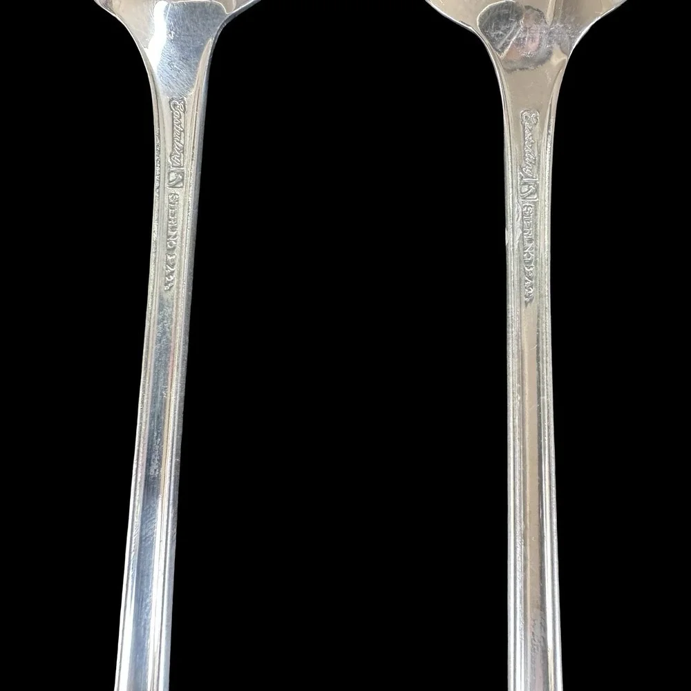Rosemary by Easterling Sterling Silver Iced‎ Tea Spoons Set of 2